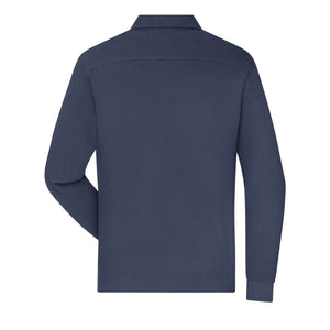 Polo Mens Workwear-maniche lunghe - personalizzabile con logo