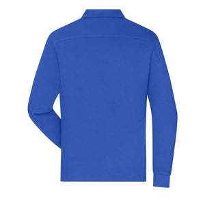 Polo Mens Workwear-maniche lunghe - personalizzabile con logo