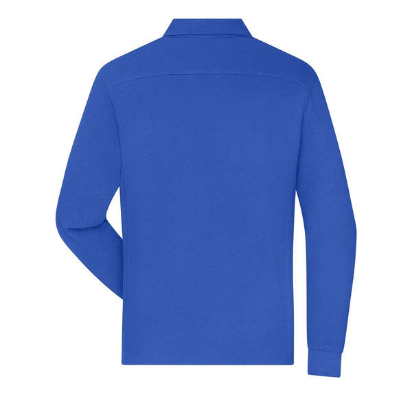 Polo Mens Workwear-maniche lunghe - personalizzabile con logo