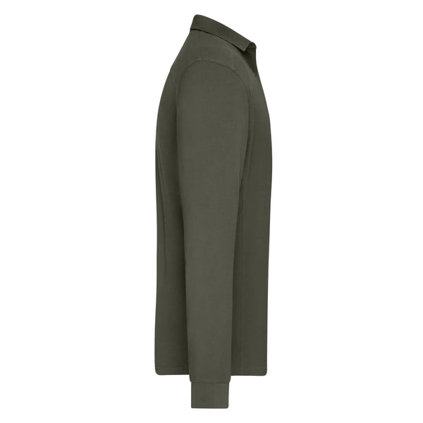 Polo Mens Workwear-maniche lunghe - personalizzabile con logo