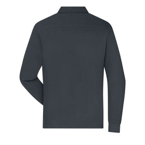 Polo Mens Workwear-maniche lunghe - personalizzabile con logo