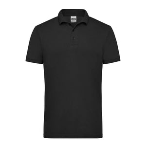 Polo Mens Workwear nero / XS - personalizzabile con logo
