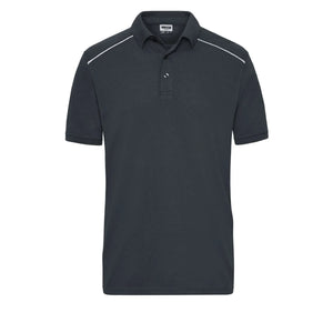 Polo Mens Workwear - Solid grigio / XS - personalizzabile con logo