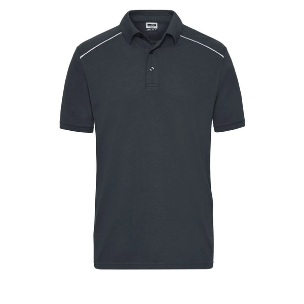 Polo Mens Workwear - Solid grigio / XS - personalizzabile con logo