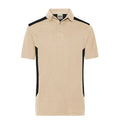 Polo Mens Workwear - Strong beige / XS - personalizzabile con logo