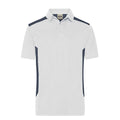 Polo Mens Workwear - Strong bianco / XS - personalizzabile con logo