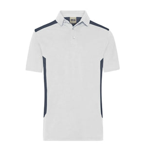Polo Mens Workwear - Strong bianco / XS - personalizzabile con logo