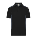 Polo Mens Workwear - Strong nero / XS - personalizzabile con logo