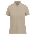 Polo My Eco polo 65/35 Donna beige / XS - personalizzabile con logo