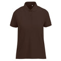 Polo My Eco polo 65/35 Donna marrone / XS - personalizzabile con logo