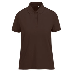 Polo My Eco polo 65/35 Donna marrone / XS - personalizzabile con logo