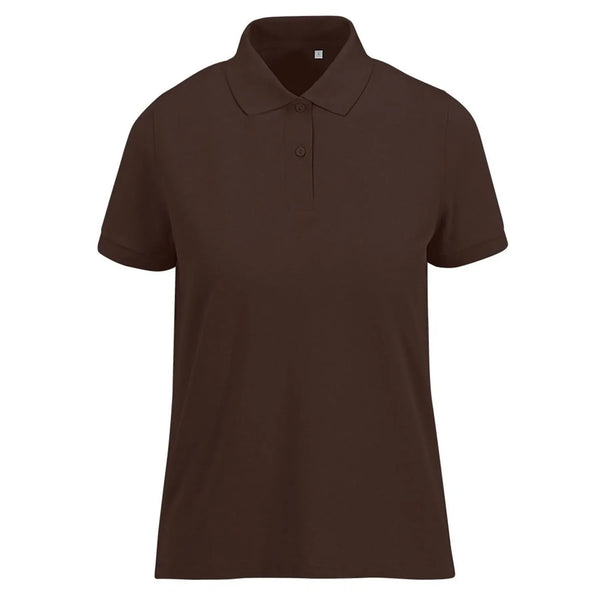 Polo My Eco polo 65/35 Donna marrone / XS - personalizzabile con logo