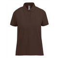 Polo My polo 180 Donna marrone / XS - personalizzabile con logo