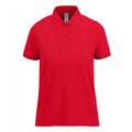 Polo My polo 180 Donna rosso / XS - personalizzabile con logo