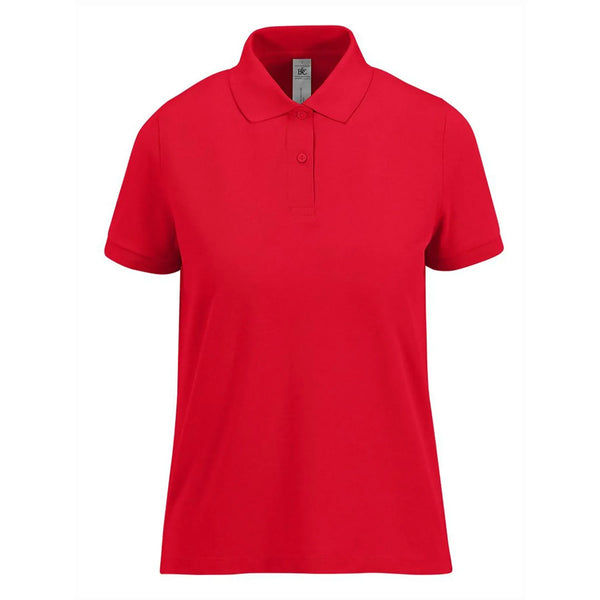 Polo My polo 180 Donna rosso / XS - personalizzabile con logo