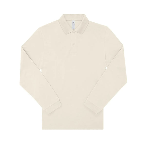 Polo My polo 180 Manica Lunga bianco / S - personalizzabile con logo