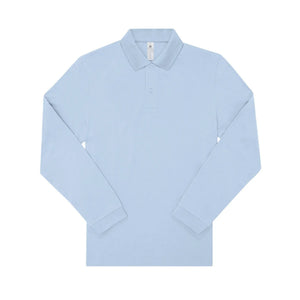 Polo My polo 180 Manica Lunga blu / S - personalizzabile con logo