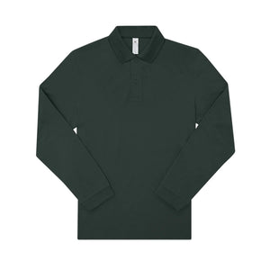 Polo My polo 180 Manica Lunga dark forest / S - personalizzabile con logo