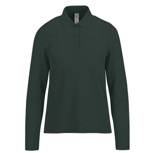 Polo My polo 180 Manica Lunga Donna dark forest / XS - personalizzabile con logo