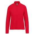 Polo My polo 180 Manica Lunga Donna rosso / XS - personalizzabile con logo
