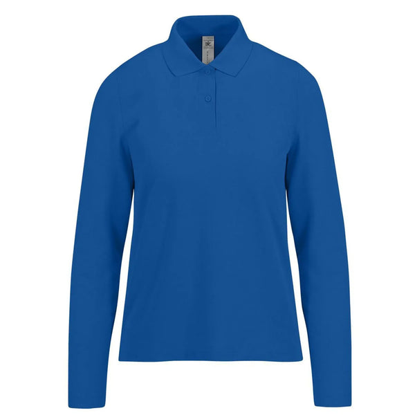 Polo My polo 180 Manica Lunga Donna royal / XS - personalizzabile con logo