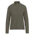 Polo My polo 180 Manica Lunga Donna verde / XS - personalizzabile con logo