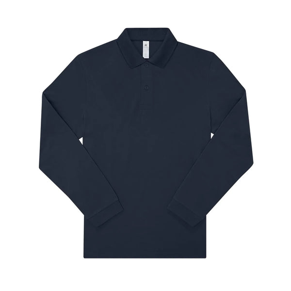 Polo My polo 180 Manica Lunga navy / S - personalizzabile con logo