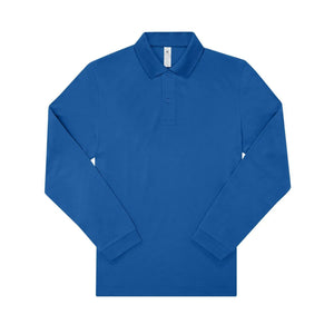 Polo My polo 180 Manica Lunga royal / S - personalizzabile con logo
