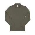 Polo My polo 180 Manica Lunga verde / S - personalizzabile con logo