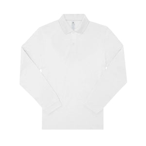 Polo My polo 180 Manica Lunga white / S - personalizzabile con logo