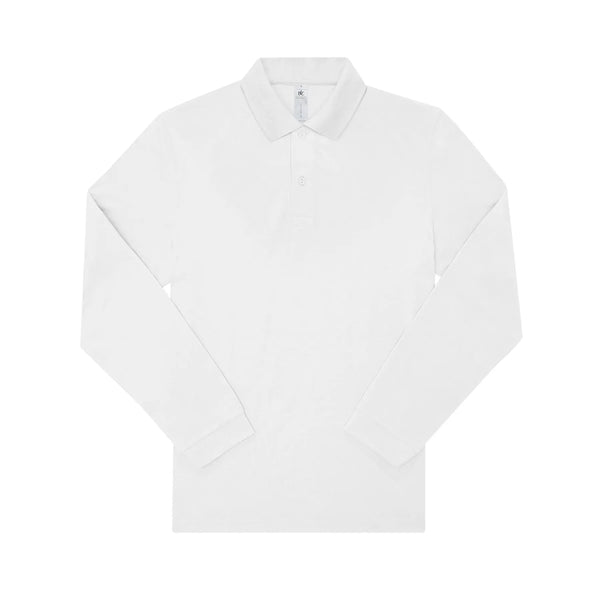 Polo My polo 180 Manica Lunga white / S - personalizzabile con logo
