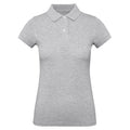 Polo Organic Donna heather grey / XS - personalizzabile con logo