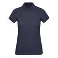 Polo Organic Donna navy blue / XS - personalizzabile con logo