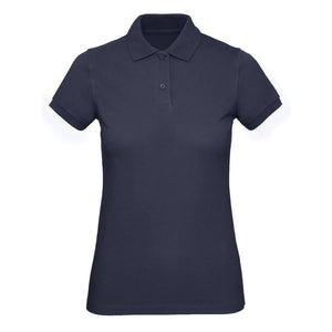 Polo Organic Donna navy blue / XS - personalizzabile con logo