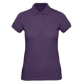 Polo Organic Donna radiant purple / XS - personalizzabile con logo