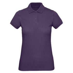 Polo Organic Donna radiant purple / XS - personalizzabile con logo