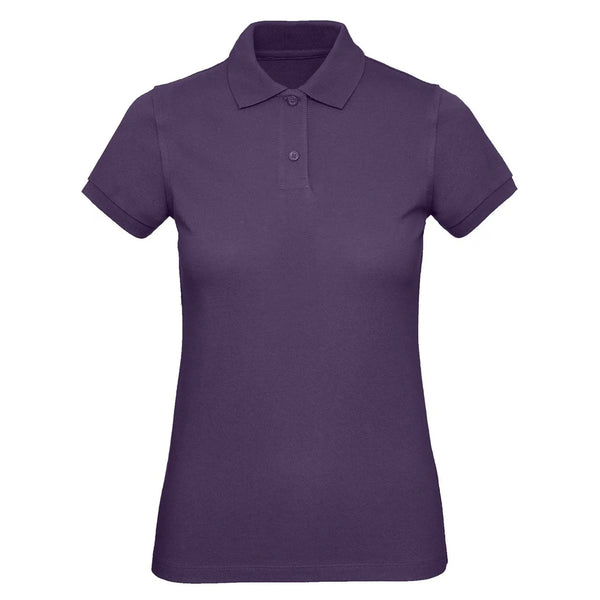 Polo Organic Donna radiant purple / XS - personalizzabile con logo