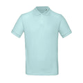 Polo Organic Uomo millennial mint / S - personalizzabile con logo