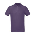 Polo Organic Uomo radiant purple / S - personalizzabile con logo