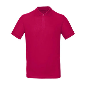 Polo Organic Uomo sorbet / S - personalizzabile con logo