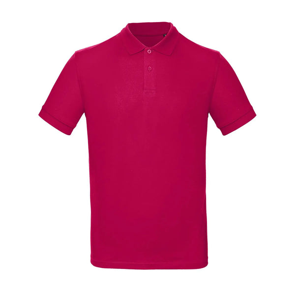 Polo Organic Uomo sorbet / S - personalizzabile con logo