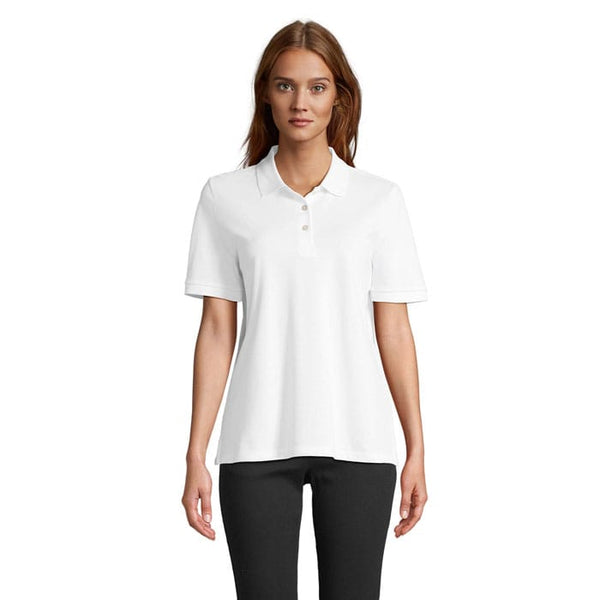 Polo Pacific  Donna Bianco / XS - personalizzabile con logo