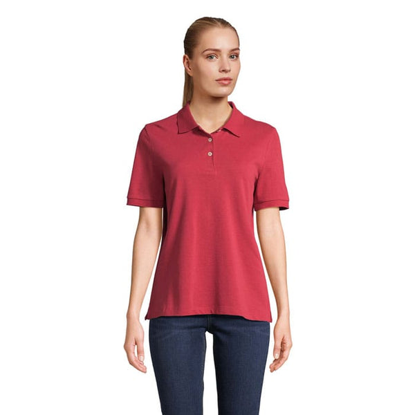 Polo Pacific  Donna bordeaux / XS - personalizzabile con logo