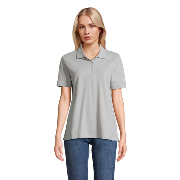 Polo Pacific  Donna Grigio Puro / XS - personalizzabile con logo