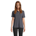 Polo Pacific  Donna grigio scuro / XS - personalizzabile con logo