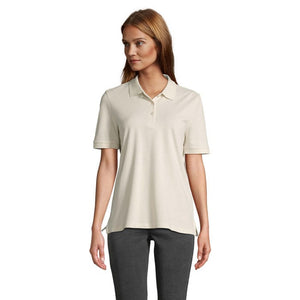 Polo Pacific  Donna Naturale / XS - personalizzabile con logo