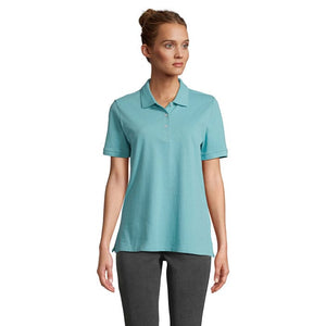 Polo Pacific  Donna verde calce / XS - personalizzabile con logo