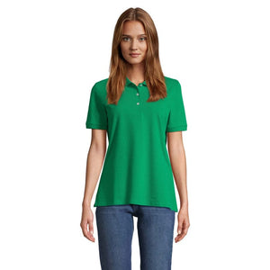 Polo Pacific  Donna verde / XS - personalizzabile con logo