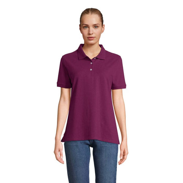 Polo Pacific  Donna viola / XS - personalizzabile con logo