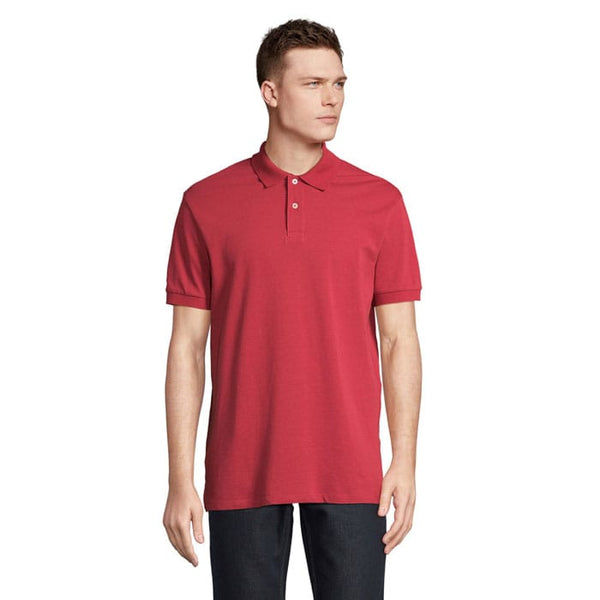Polo Pacific  Uomo bordeaux / S - personalizzabile con logo